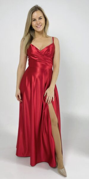 Säravpunane satiinist maksikleit 1559