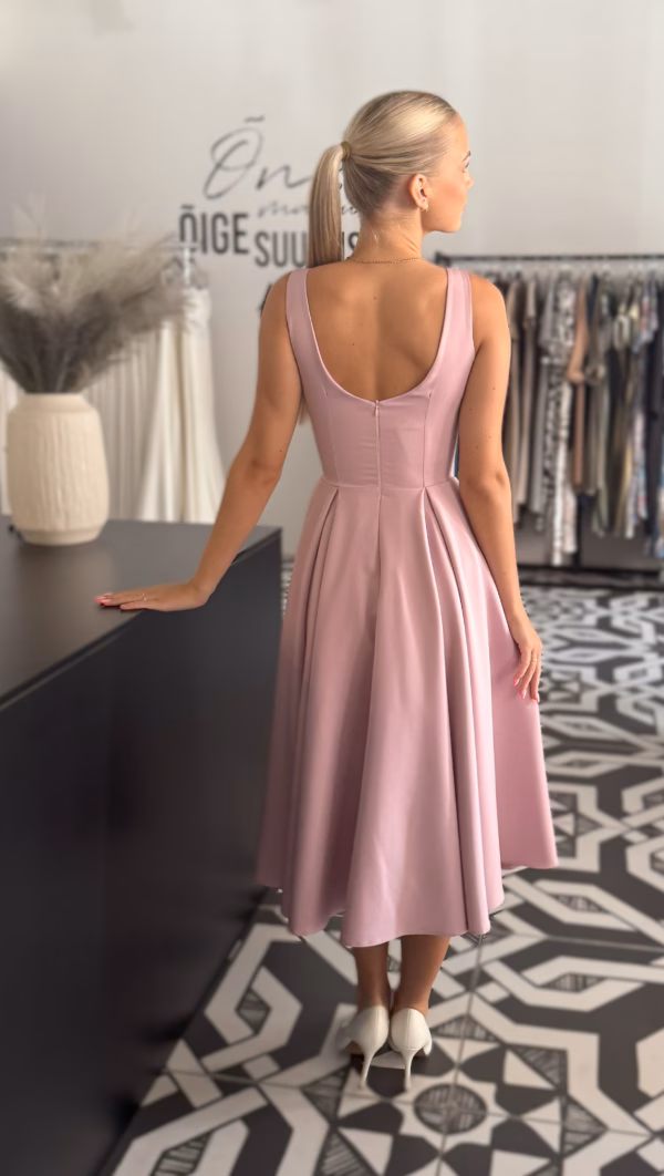 Roosa taskutega midikleit 2030 - Image 3