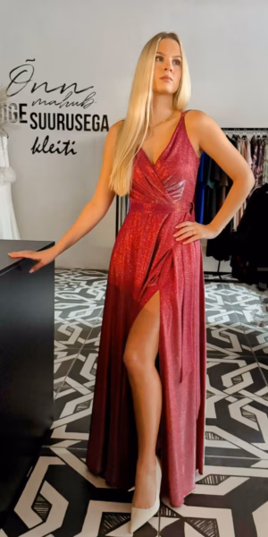 Veinipunane rikkalikult sädelelev maksikleit 2092