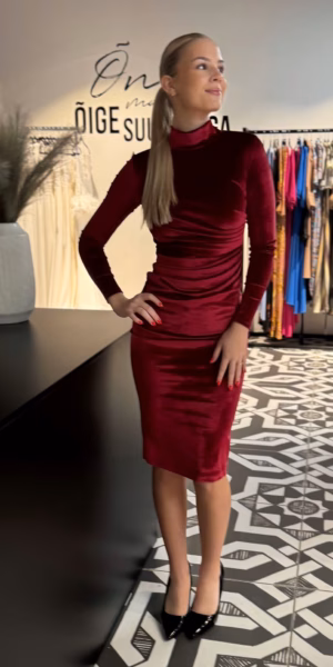 Veinipunane midipikkuses sametkleit 2099