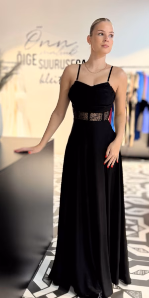 Litterkaunistusega korsettkleit 2107