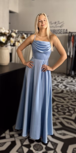 Luksuslik helesinine maksikleit 2147