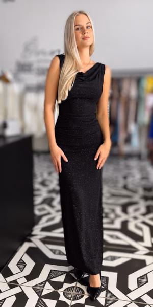Elegantne avatud seljaga õhtukleit 2285
